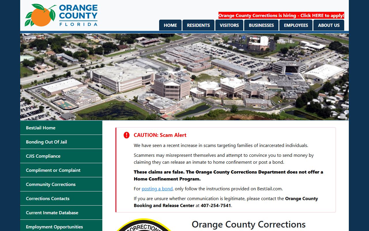 Orlando County Corrections