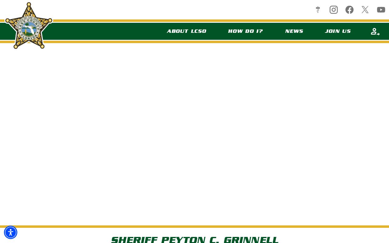 The Villages police records request portal for detailed arrest reports