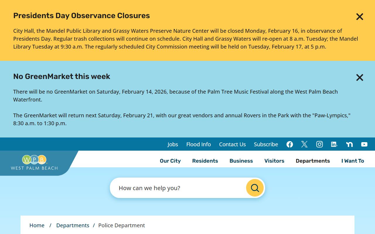 Palm Beach County Clerk of Court records portal for West Palm Beach cases