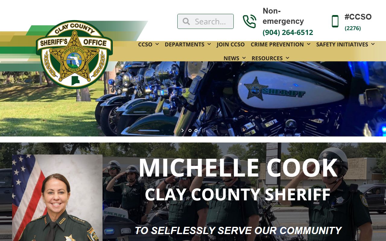 Clay County Official Website for booking releases
