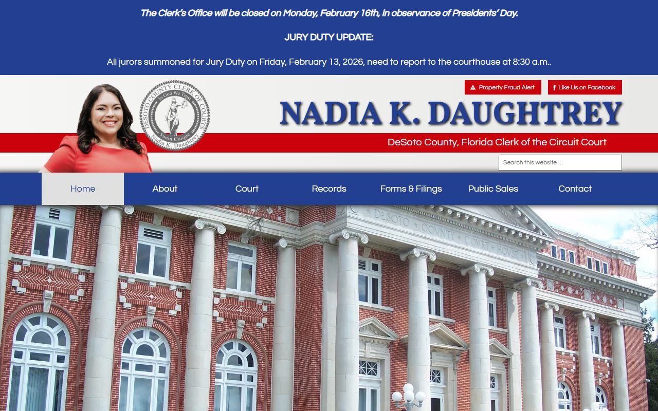 DeSoto County Clerk of Court