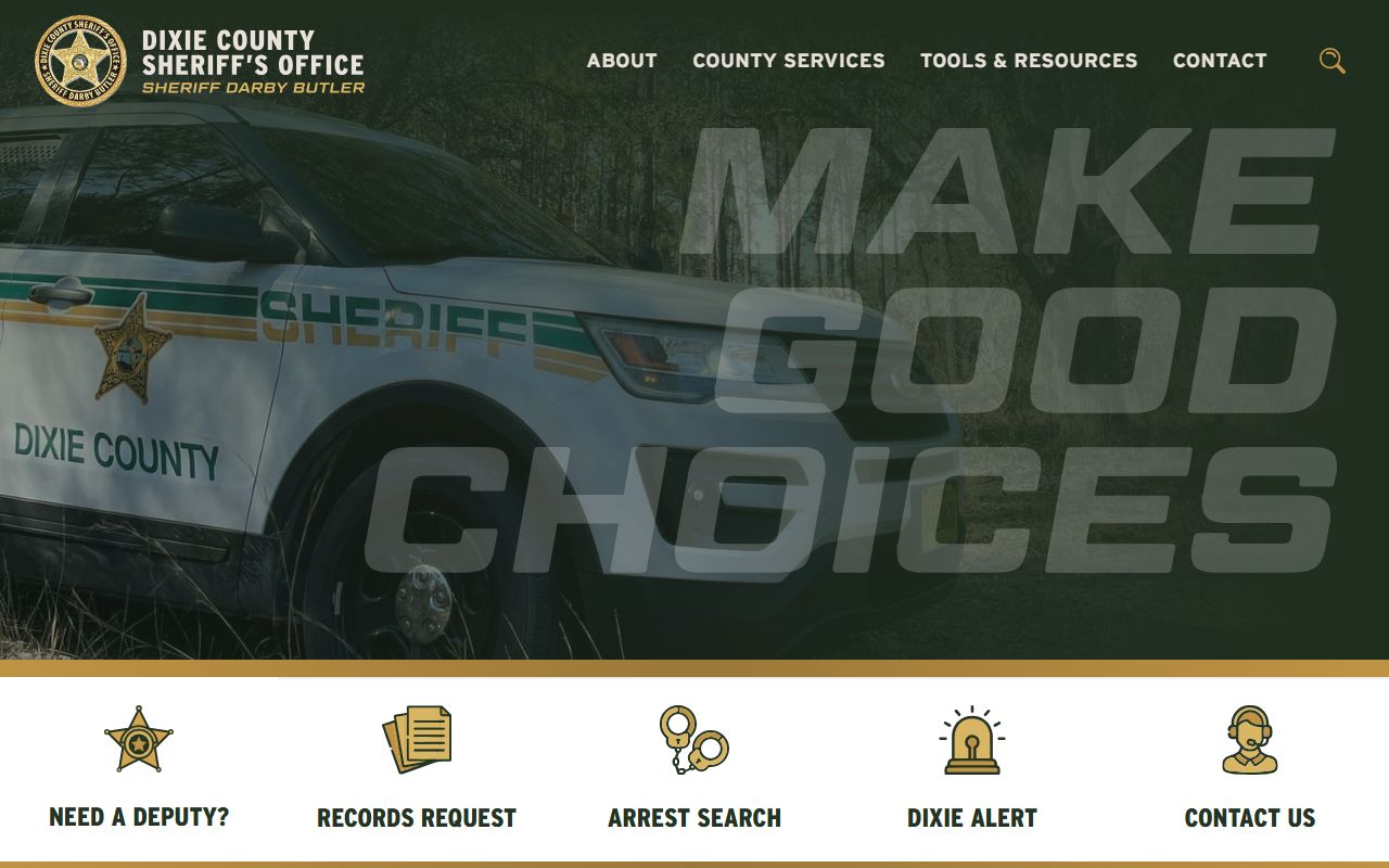 Dixie County Official Website