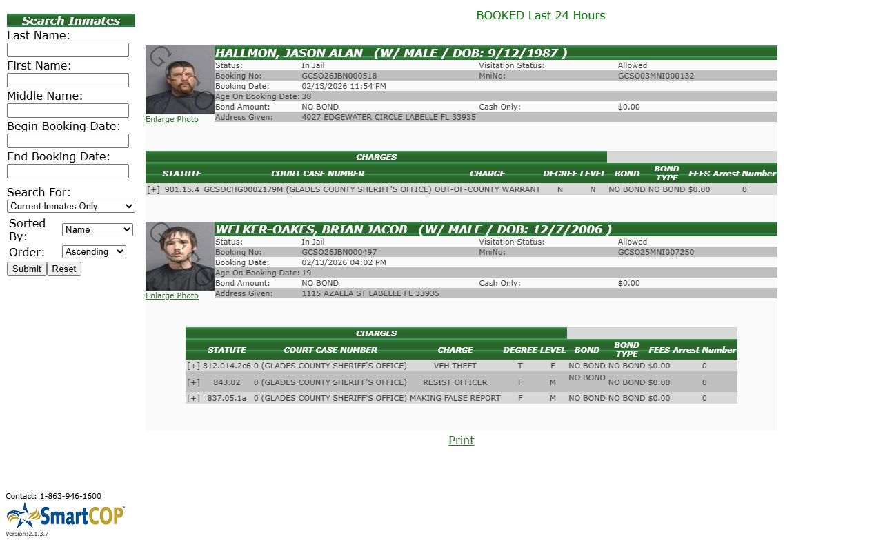 Glades County JAIL View