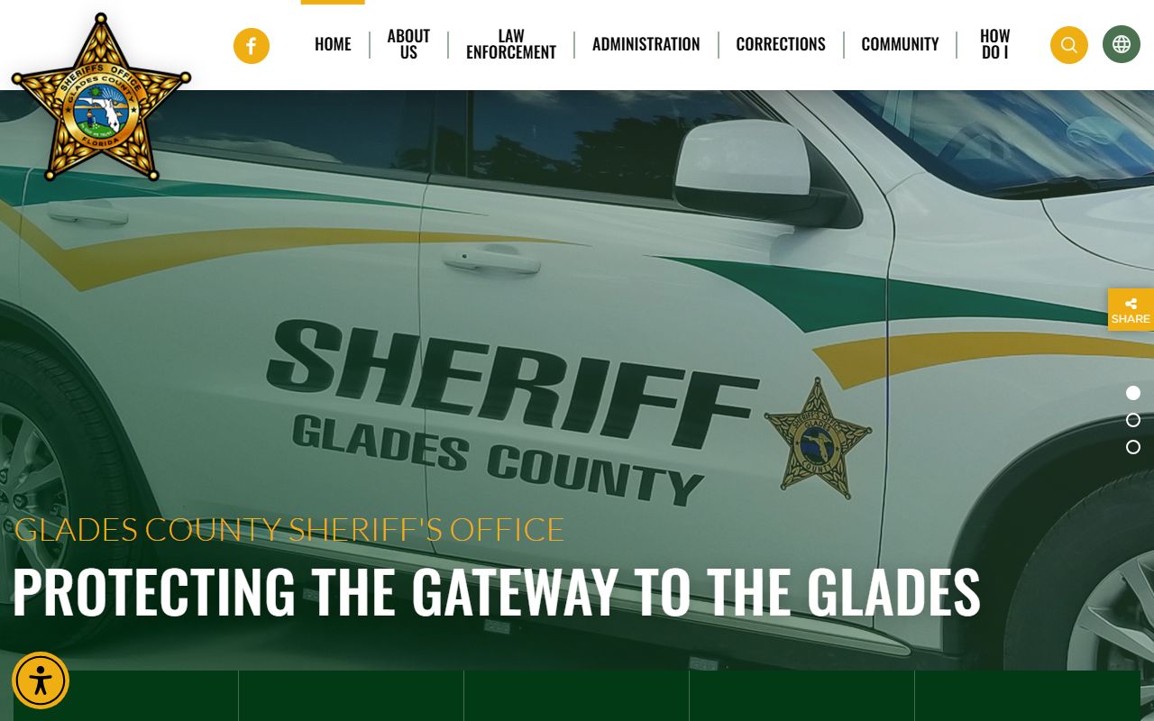 Glades County Sheriff's Home