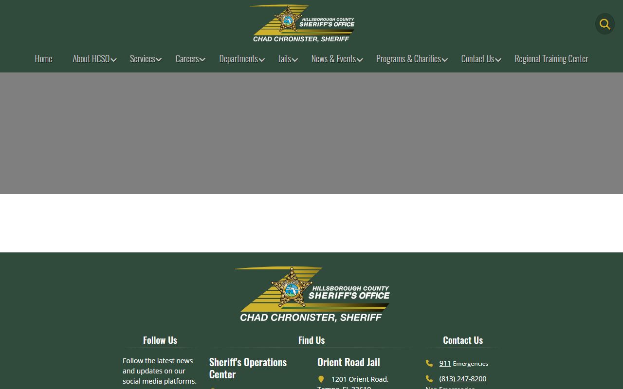 Hillsborough County Detention Services